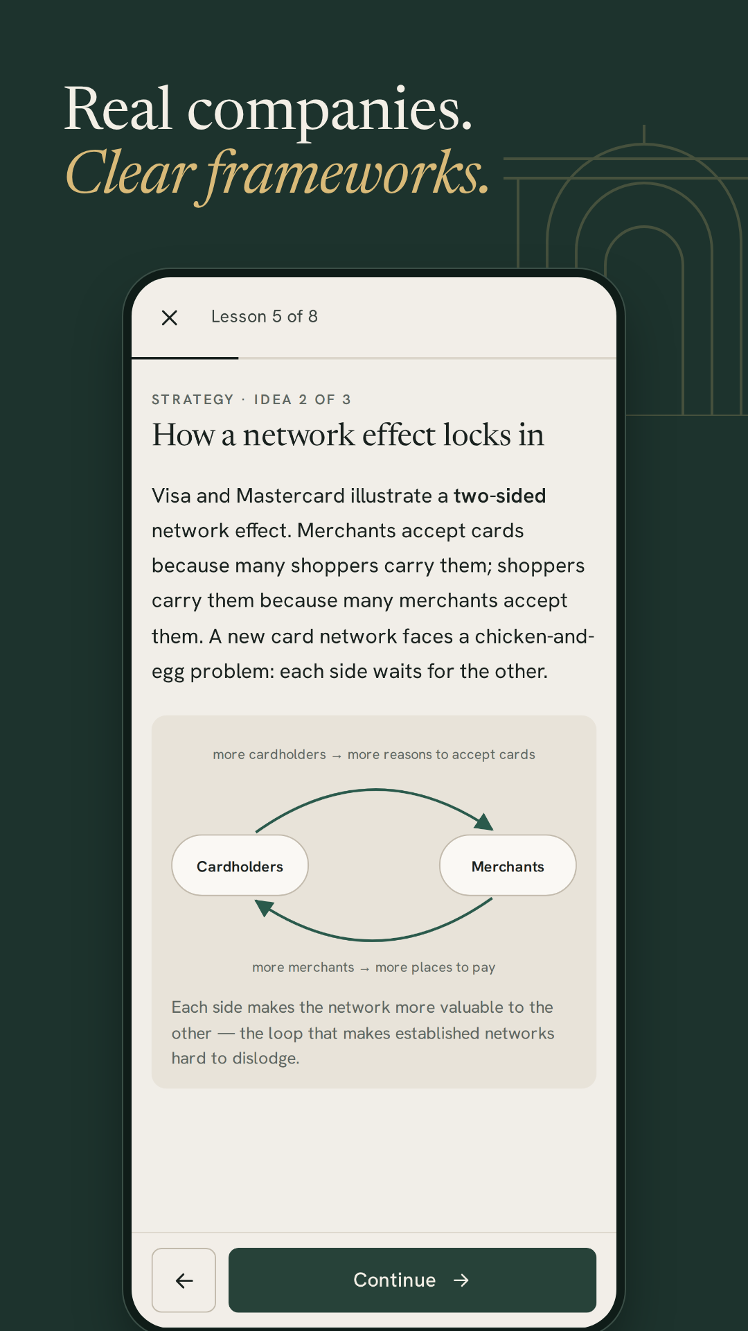 Screenshot of Agora mini MBA