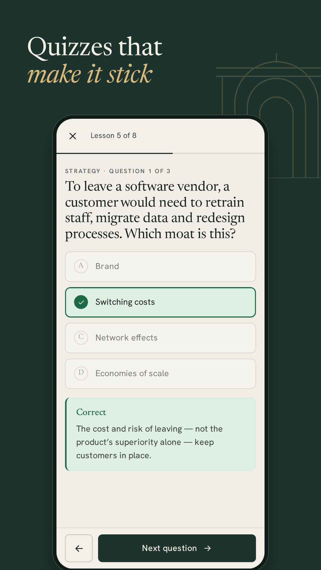 Screenshot of Agora mini MBA